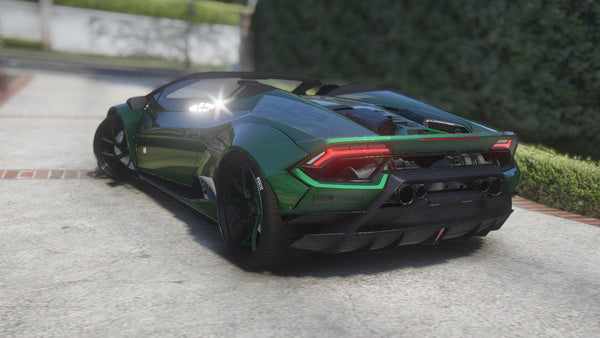 Lamborghini Huracan Spyder Liberty Walk | Debadged