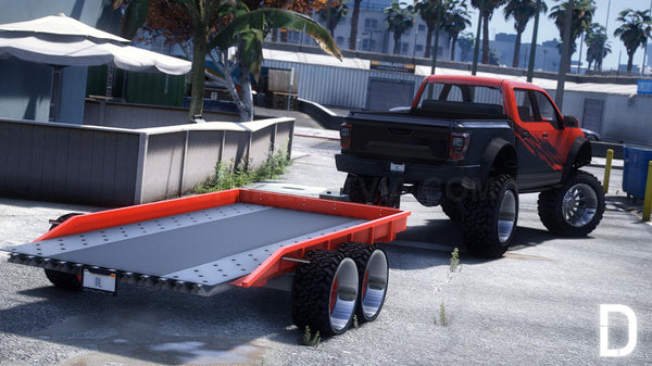 Vapid Caracara 4x4 Lifted + Trailer | Template | Tuning | Custom Sound