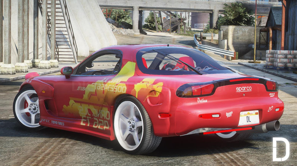 Mazda RX7 2F2F | Debadged