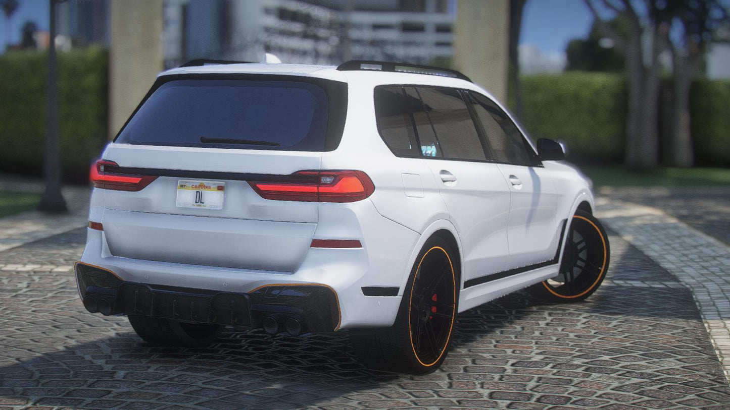 BMW X7 Manhart | Debadged