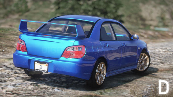 Subaru Impreza WRX STI 2004 | Debadged | Tuning | Template