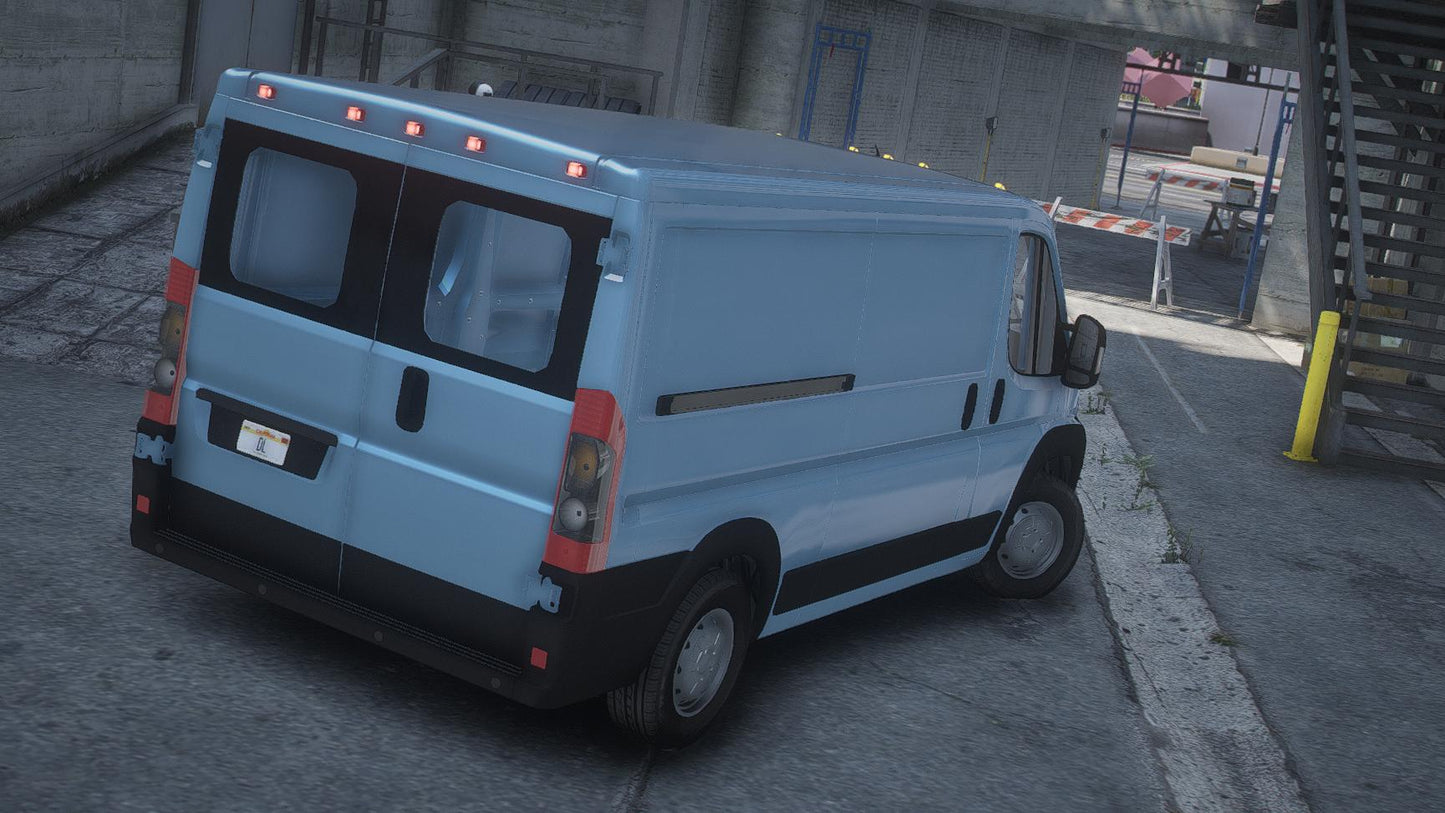 Dodge RAM ProMaster | Debadged | Template