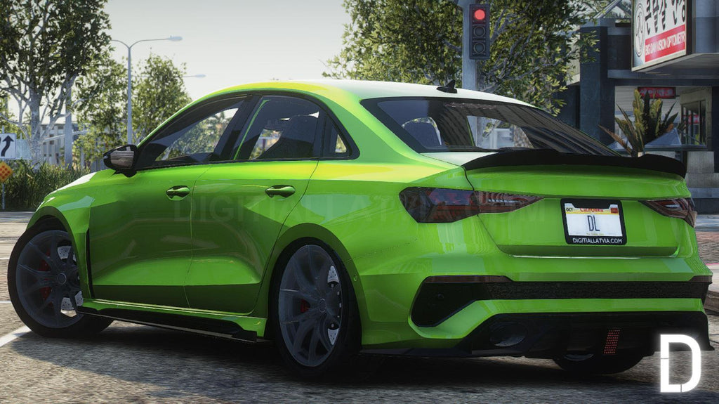 Audi RS3 2024 | Debadged | Template
