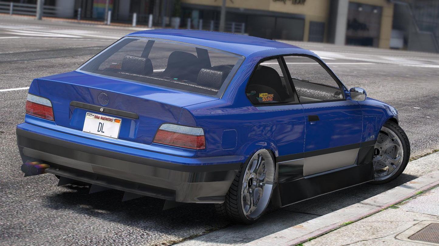 BMW E36 Stanced Drift | Debadged