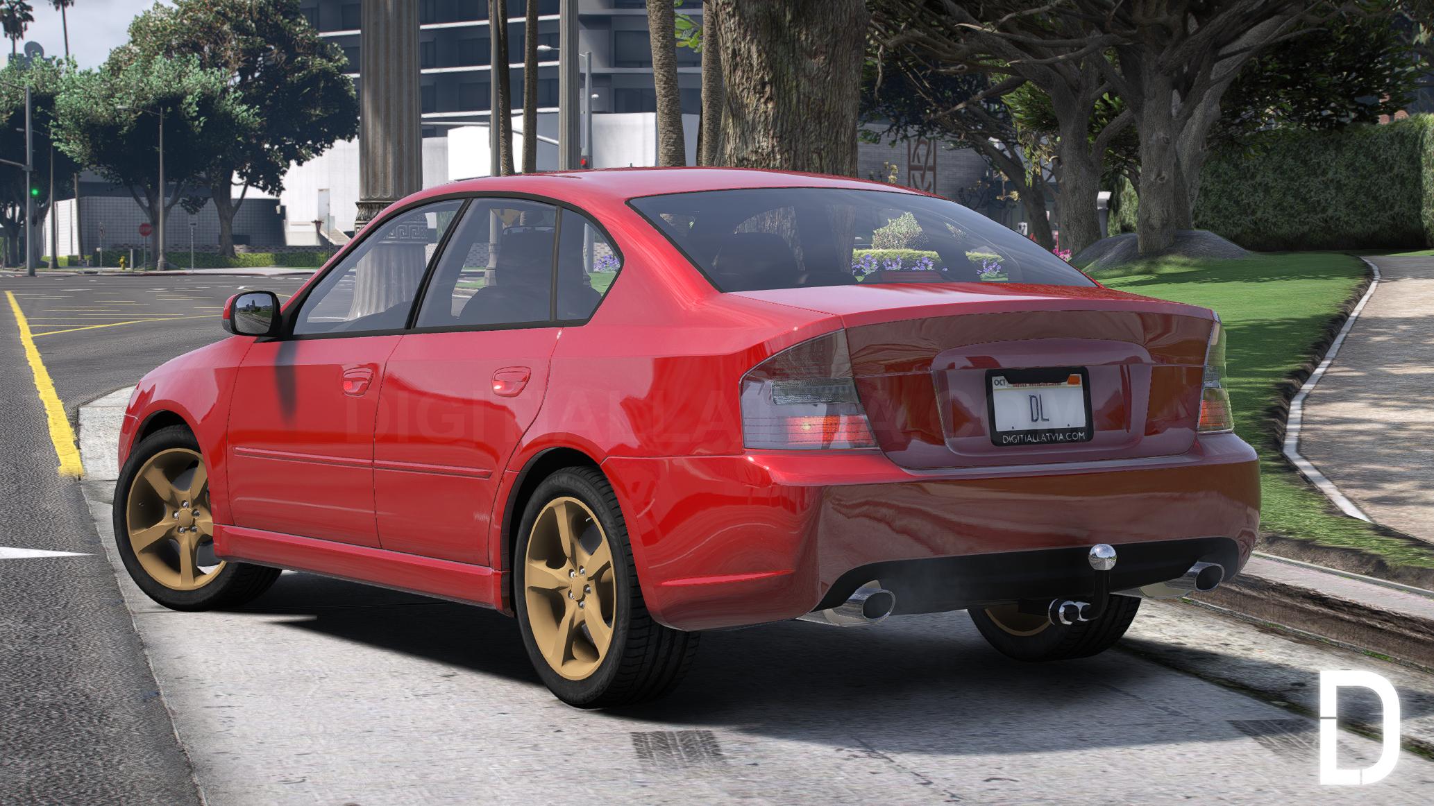 Subaru Legacy 2005 | Debadged | Tuning | Template | Custom Sound