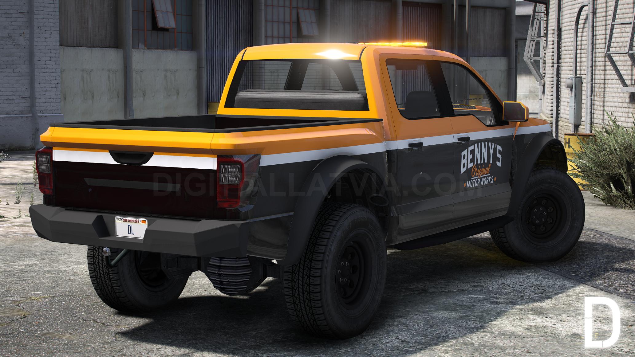 Vapid Caracara 4x4 Bennys | Template | Tuning