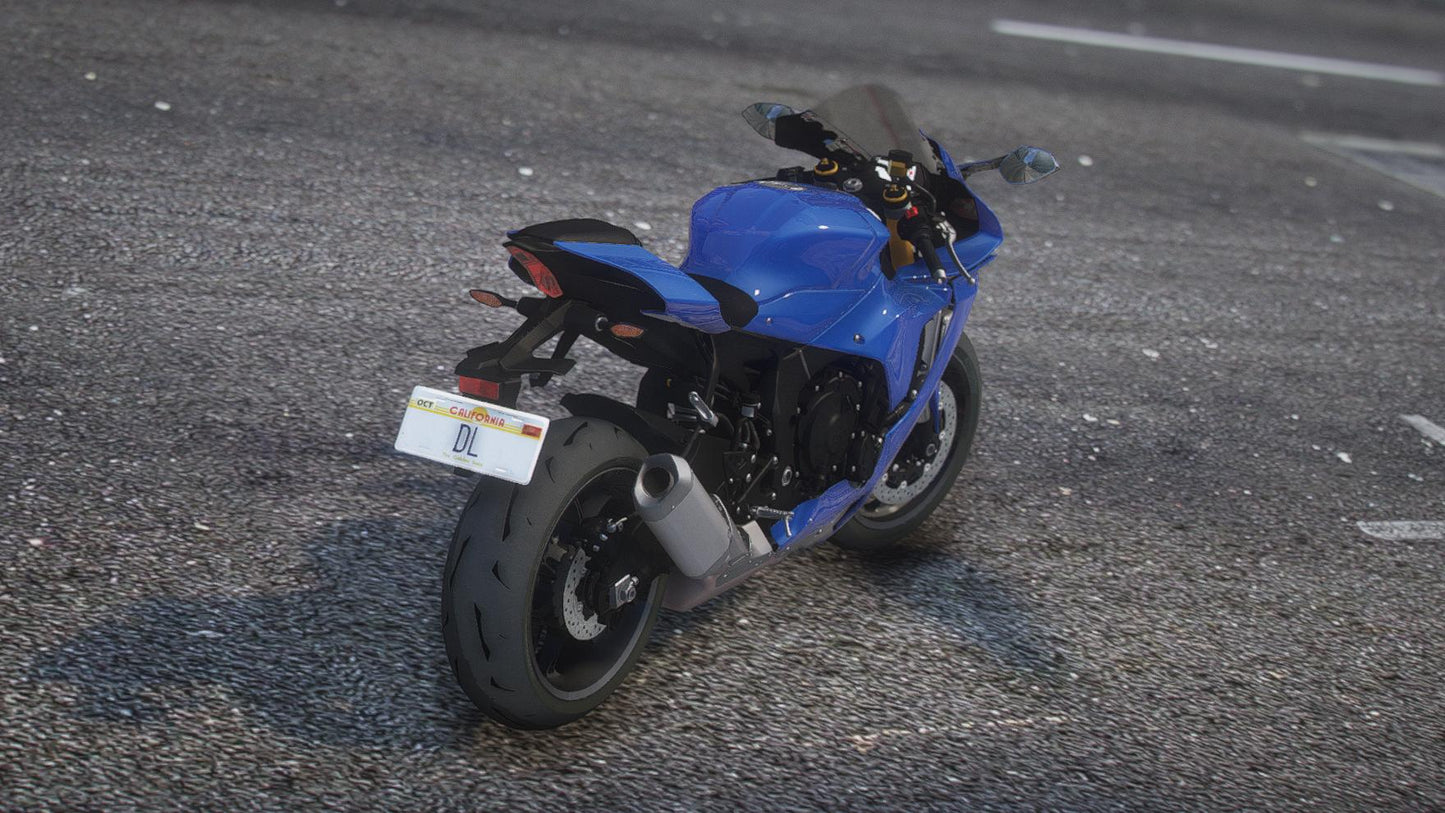 Yamaha R1 2020 | Debadged | Custom Sound | Tuning | Template