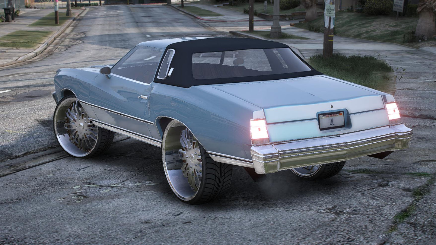 Chevrolet Monte Carlo Donk 1977 | Debadged