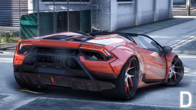 Lamborghini Huracan Spyder Liberty Walk | Sans sigle