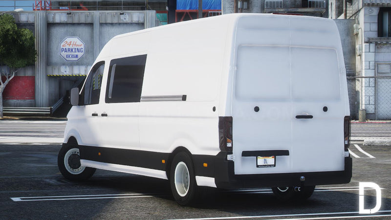Volkswagen Crafter 2022 | Debadged | Template