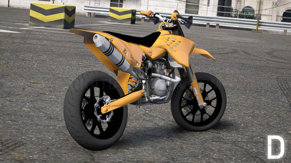 KTM EXC 530 Supermoto | Debadged