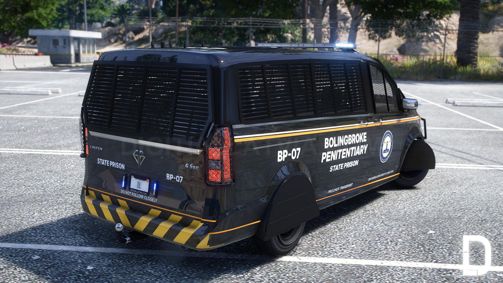 Benefactor Laufer Prison Van | Tuning | Template