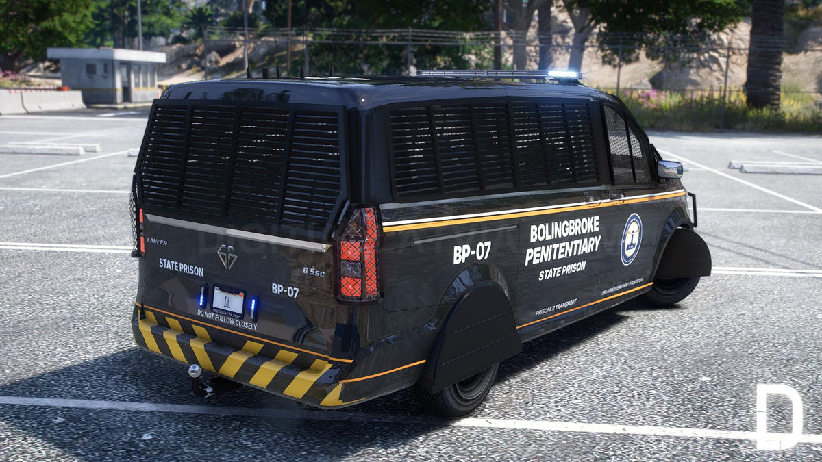 Benefactor Laufer Prison Van | Tuning | Template