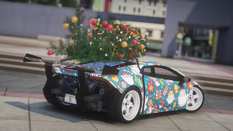 Lamborghini Huracan Twin Turbo Weihnachten | Ohne Emblem | Benutzerdefinierter Sound | Vorlage