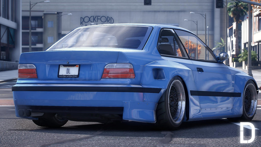 BMW M3 E36 Pandem | Debadged | Template | Tuning | Custom Sound