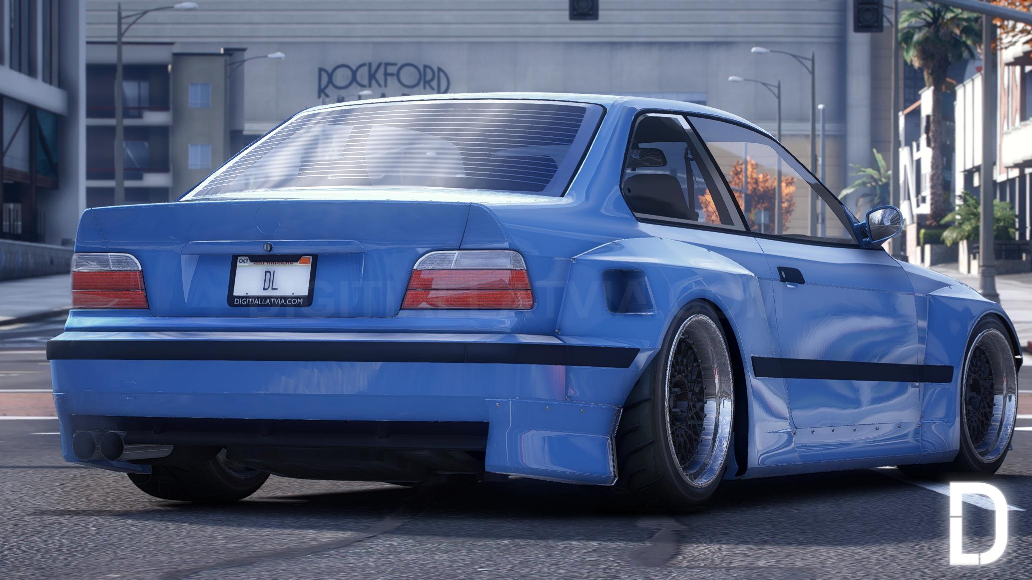BMW M3 E36 Pandem | Debadged | Template | Tuning | Custom Sound