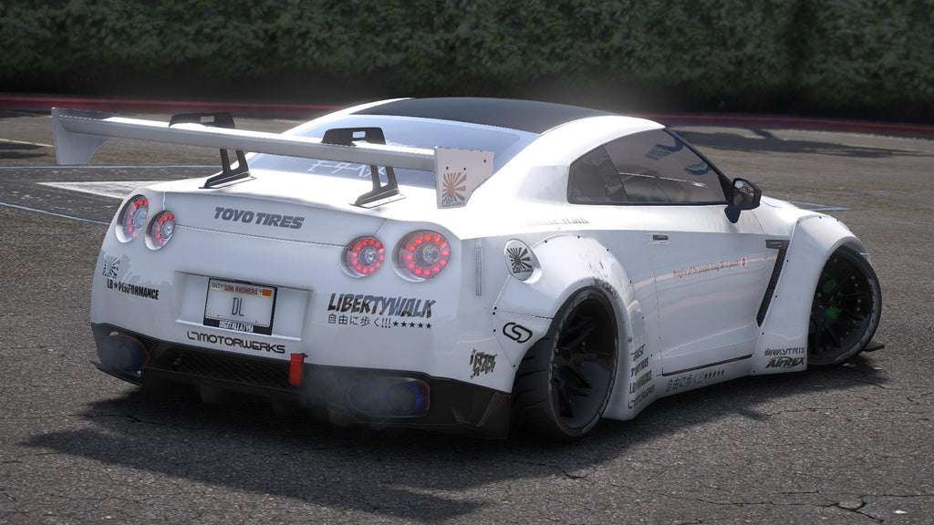 Nissan GTR R35 Liberty Walk | Debadged | Tuning | Template