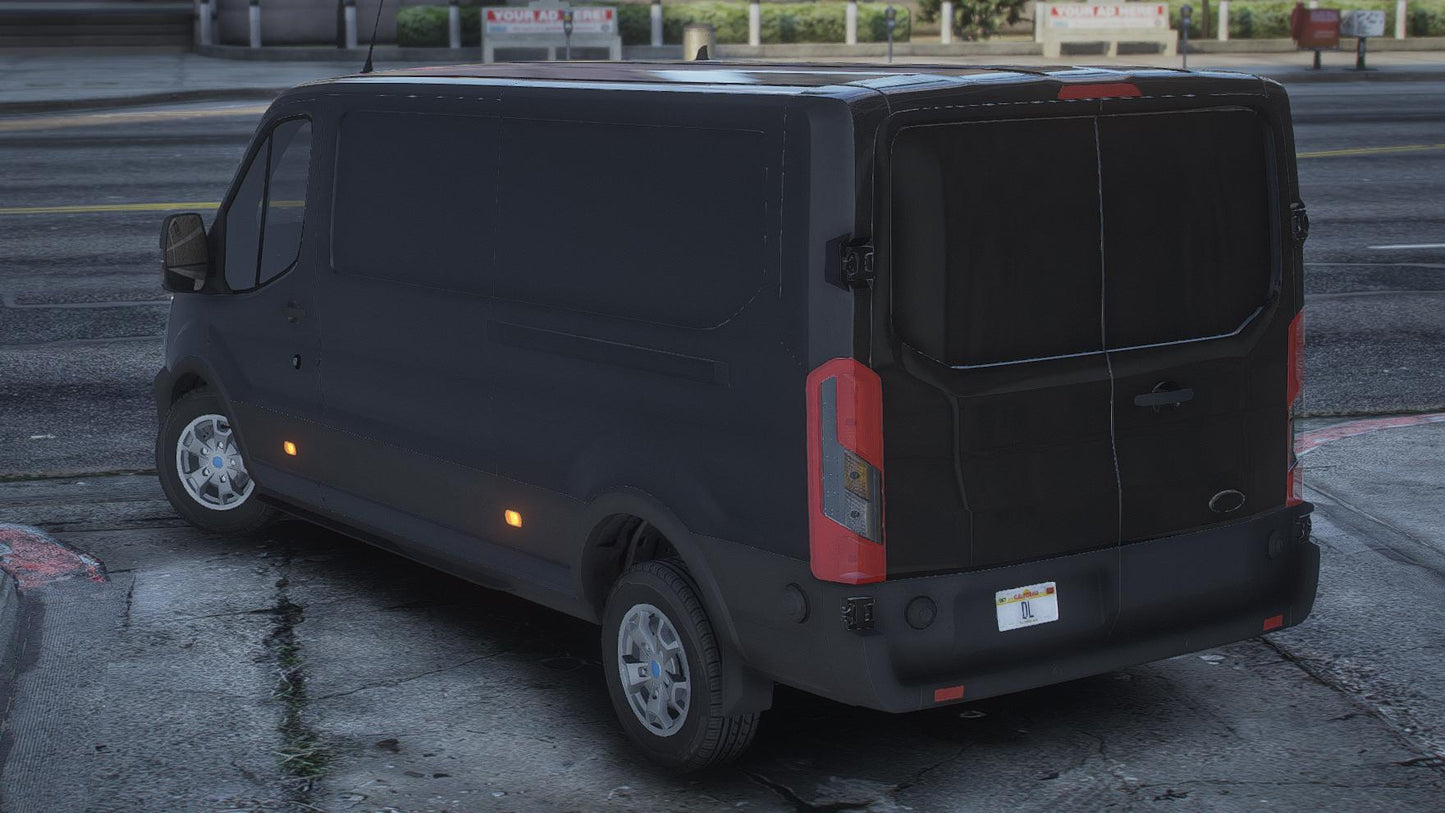 Ford Transit 2022 | Debadged | Template