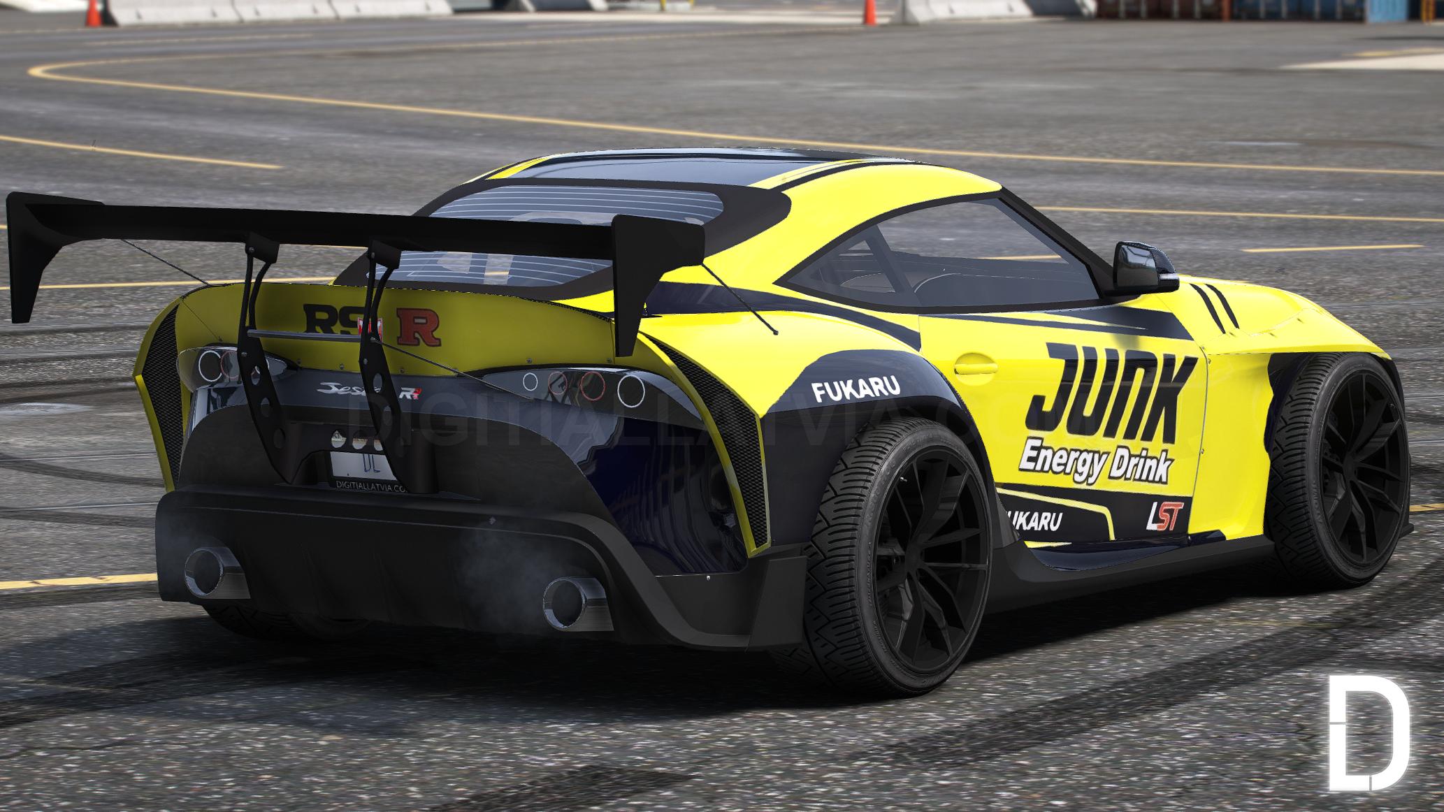 Dinka Jester RR Widebody Custom Drift | Tuning | Custom Sound | Template