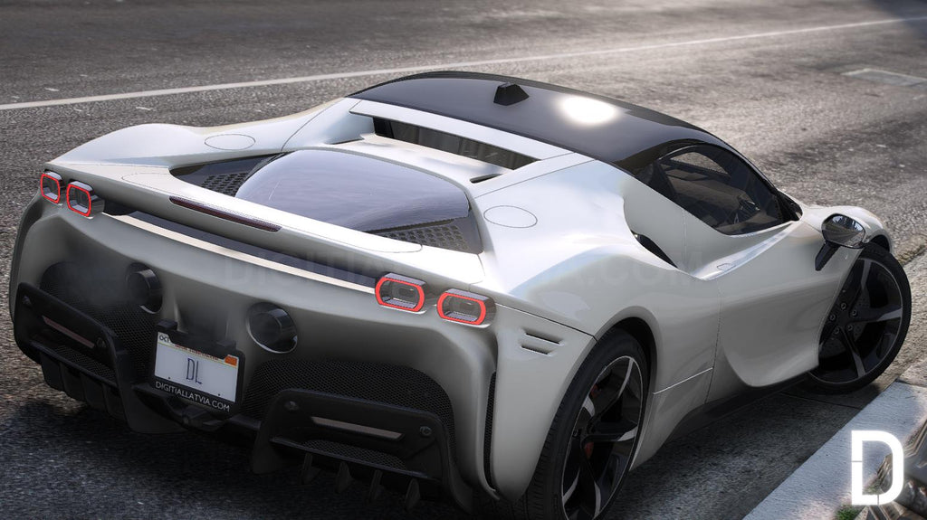 Ferrari SF90 Stradale 2020 | Debadged