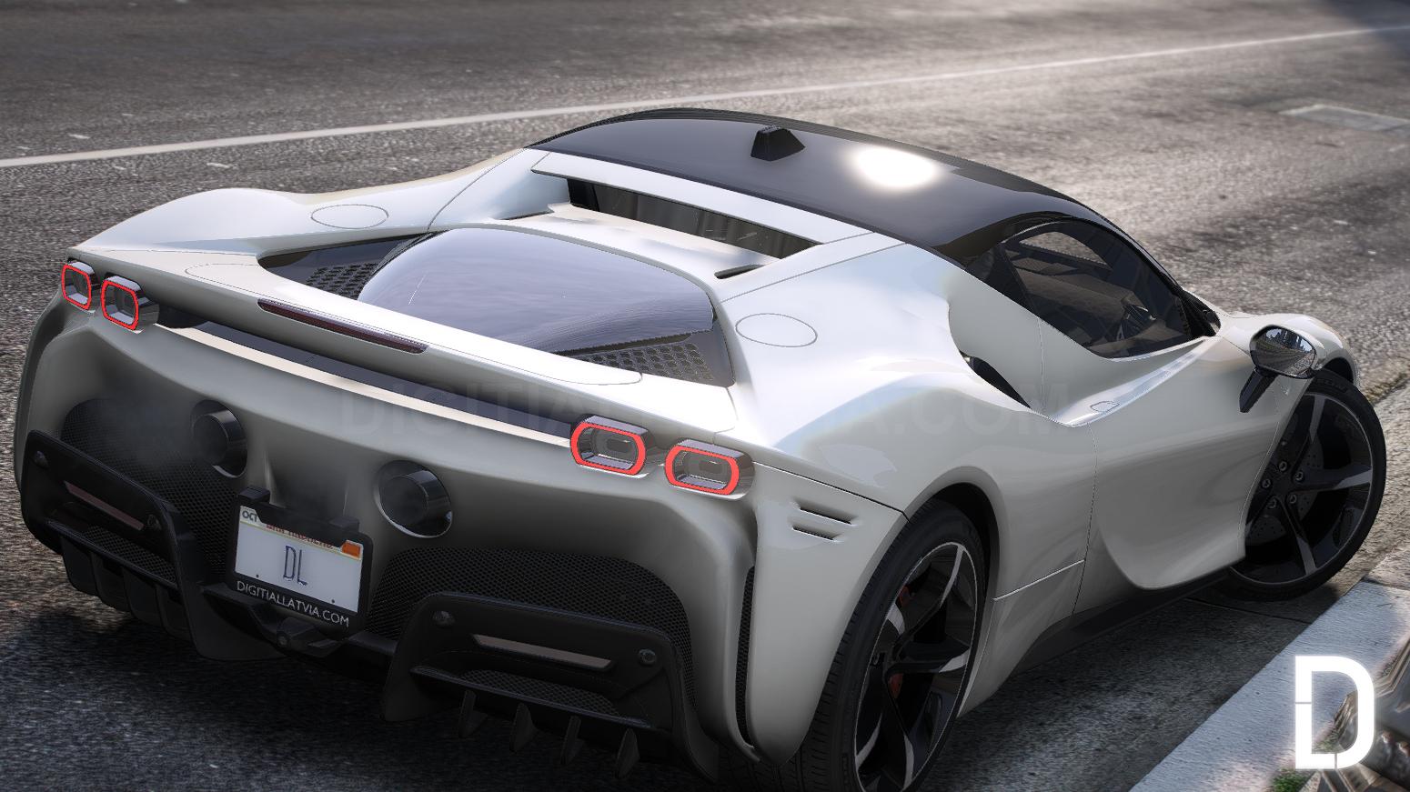 Ferrari SF90 Stradale 2020 | Debadged