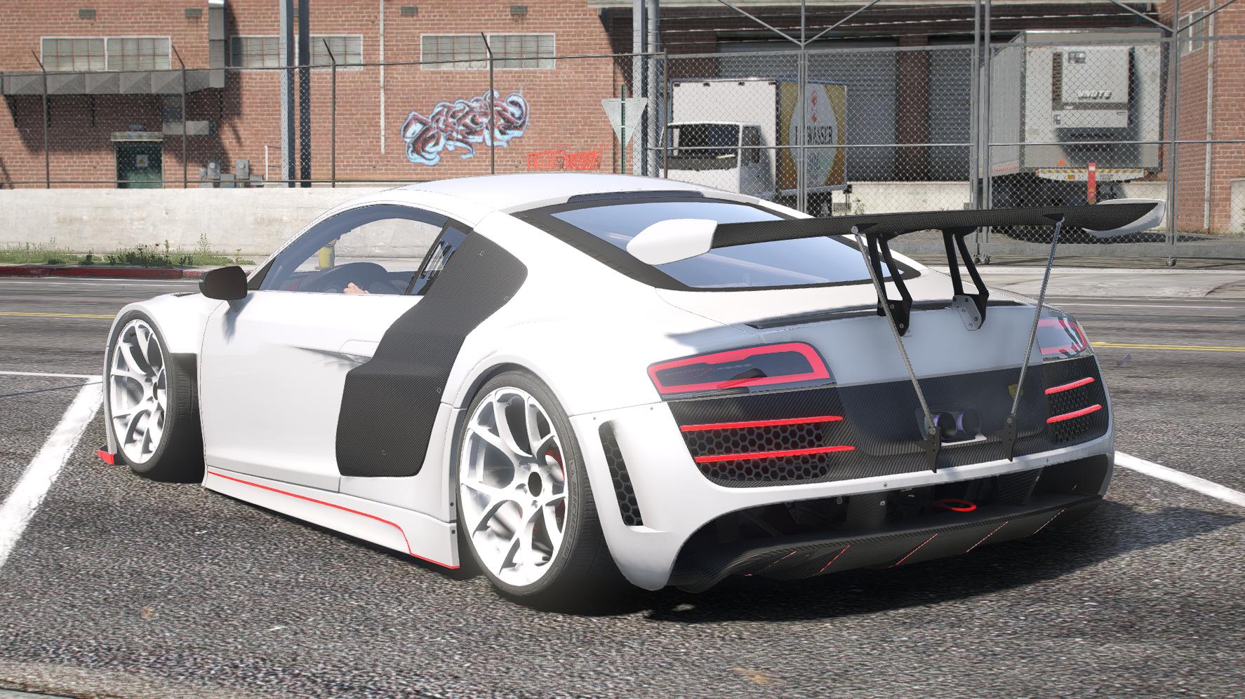 Audi R8 LMS Animated | Debadged
