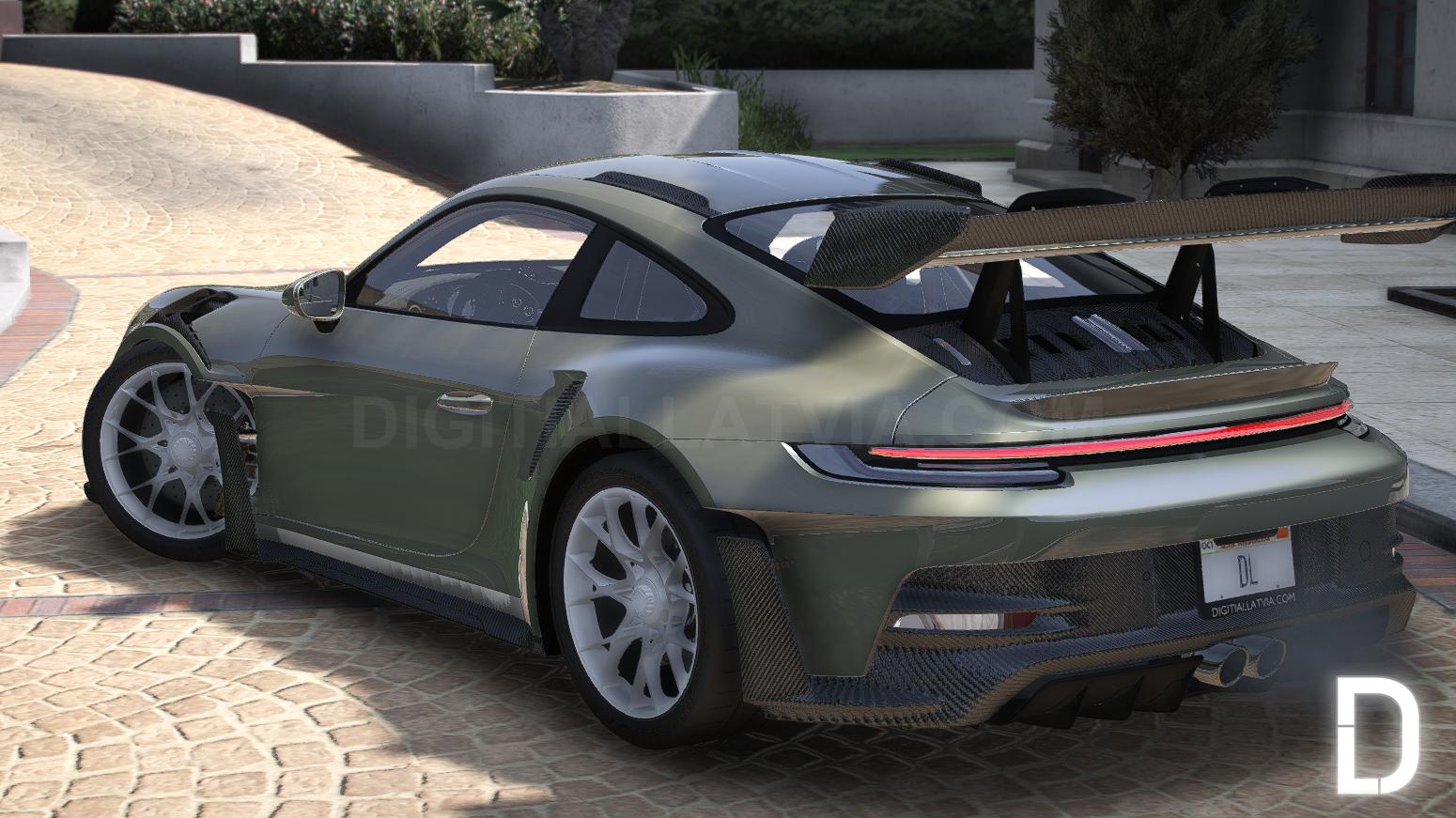 Porsche 911 (992) GT3RS Twin Turbo | Debadged | Custom Sound