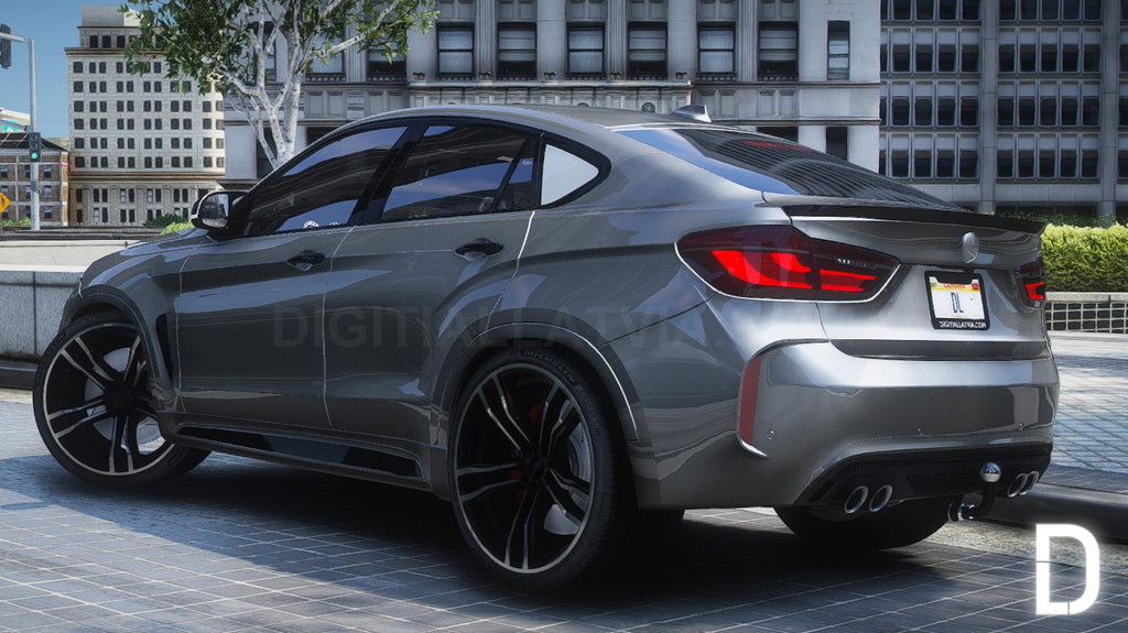 BMW X6M F16 2016 | Debadged