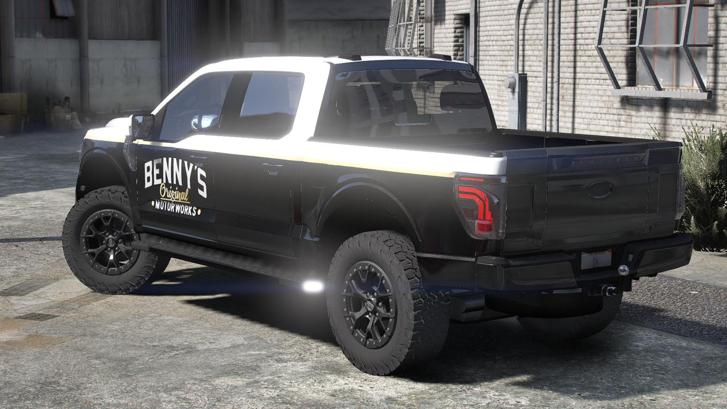 Ford F150 Bennys 2024 | Debadged | Template