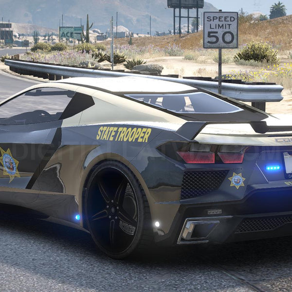 Lore Friendly Highway Patrol Police Car Pack | 5 Vehicles | Templates
