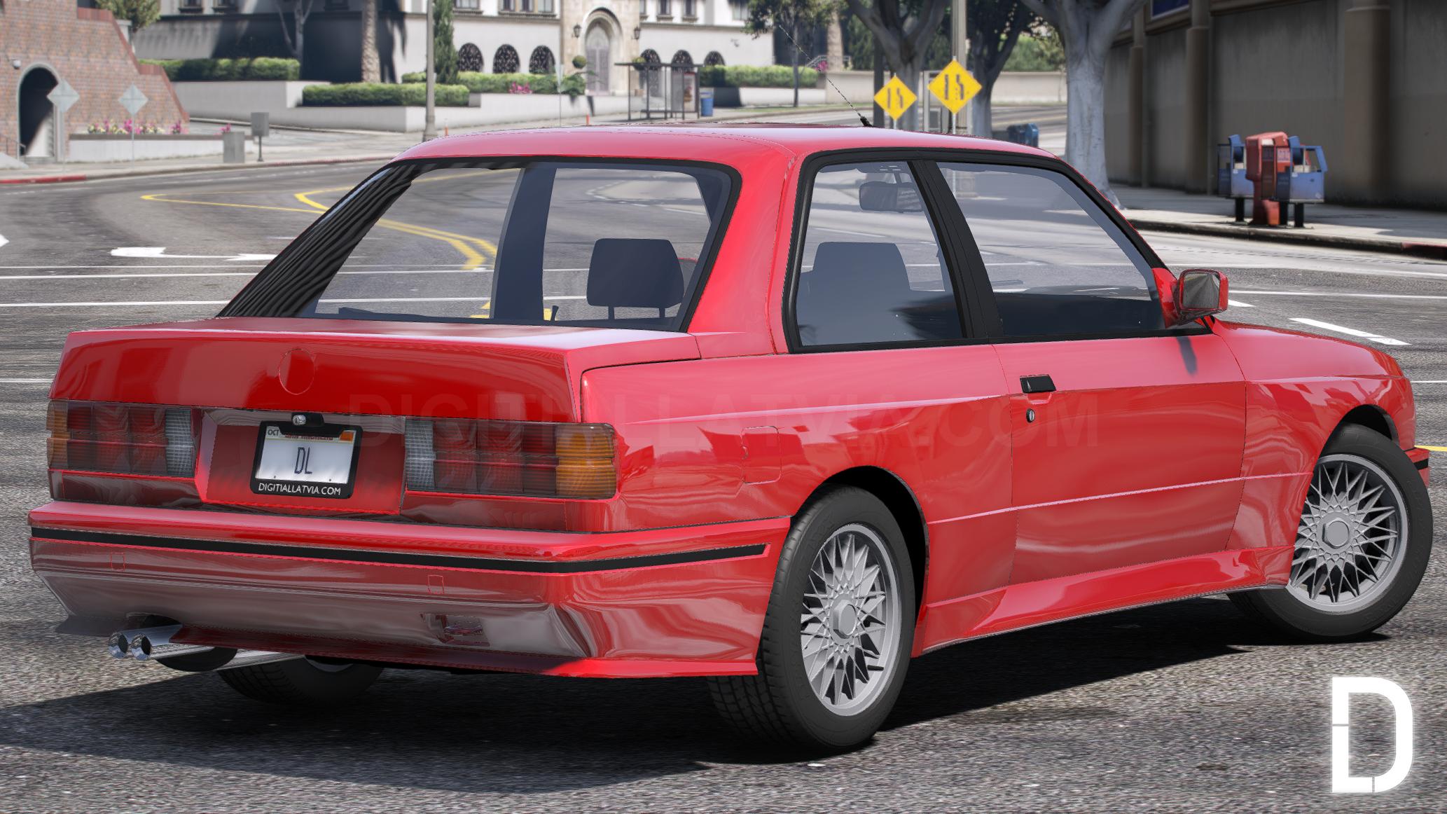 BMW M3 E30 1990 | Debadged | Template | Tuning