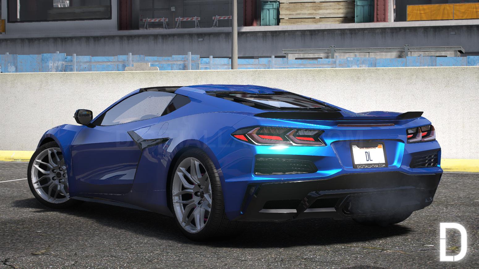 Chevrolet C8 Corvette Z06 2023 | Debadged