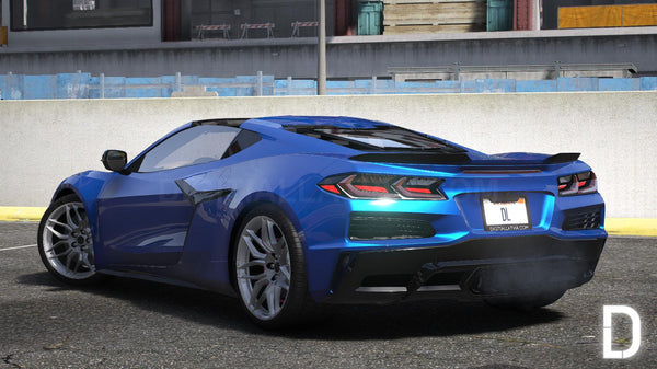 Chevrolet C8 Corvette Z06 2023 | Ohne Emblem