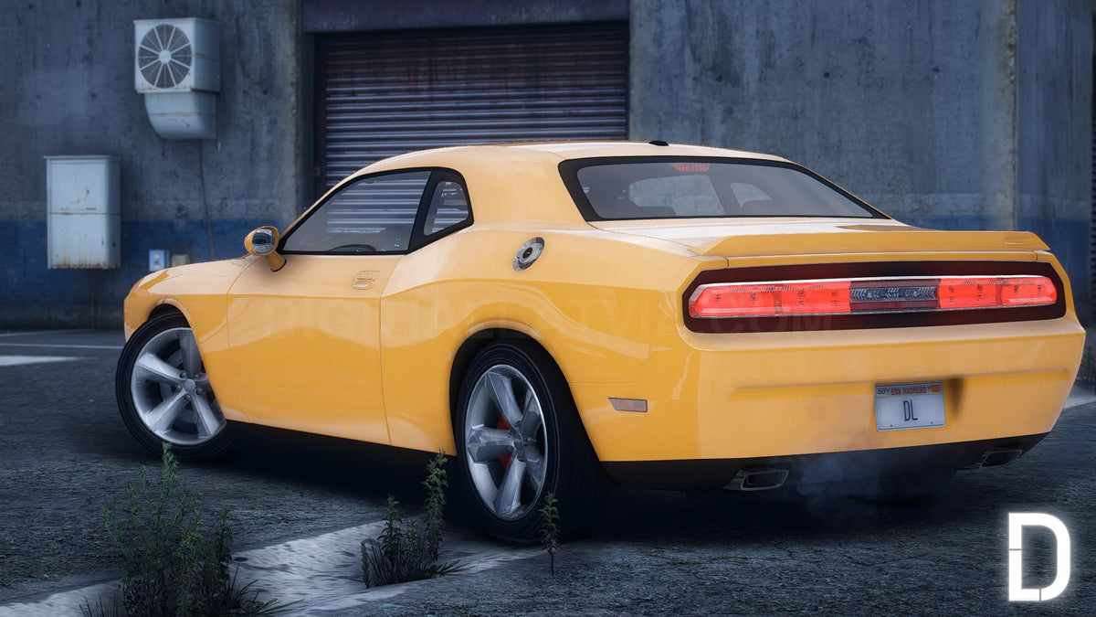 Dodge Challenger SRT8 2010 | Debadged | Template