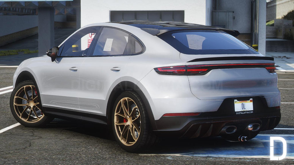 Porsche Cayenne Turbo GT 2022 | Debadged | Template