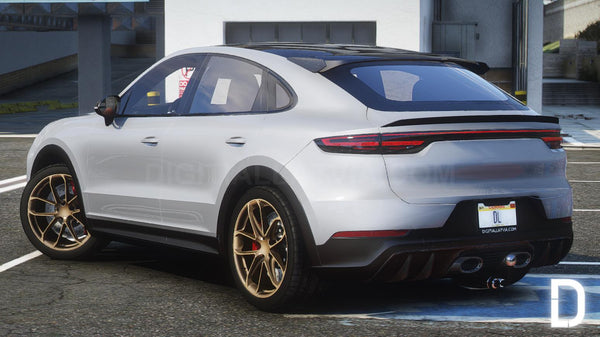 Porsche Cayenne Turbo GT 2022 | Debadged | Template