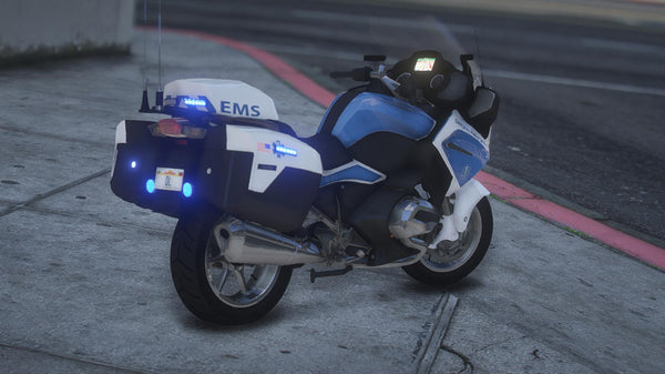 BMW R1200RT EMS Bike | Debadged | Template