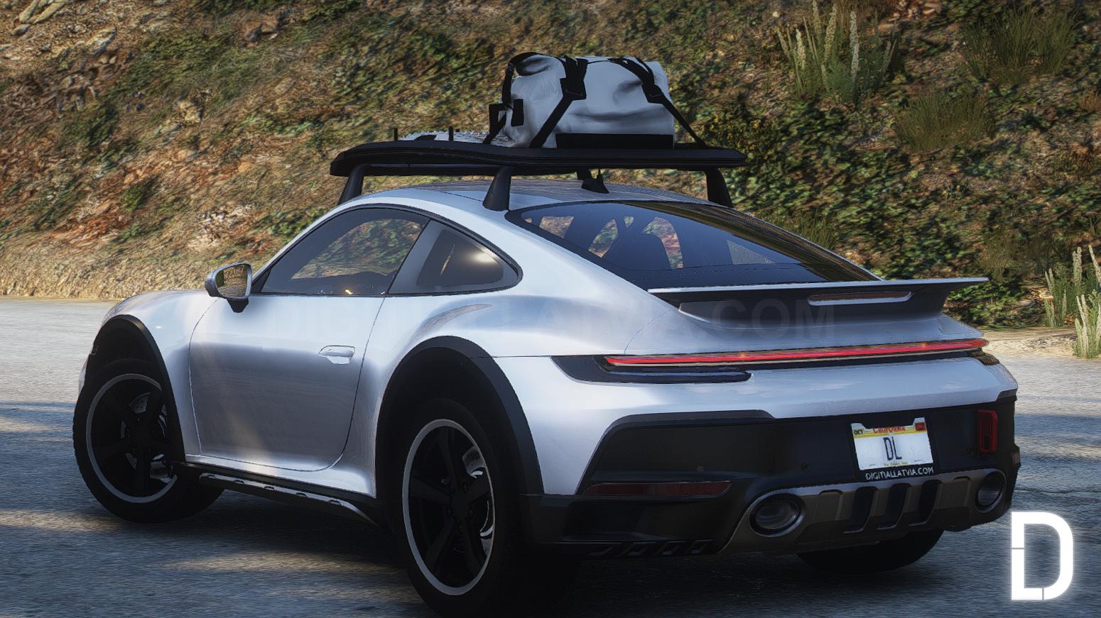 Porsche 911 Dakar 2023 | Debadged | Template