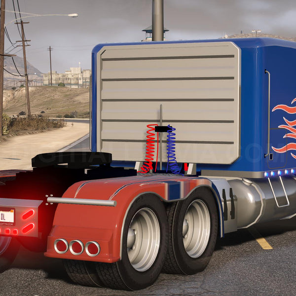 Peterbilt 379 Optimus Prime | Debadged | Template