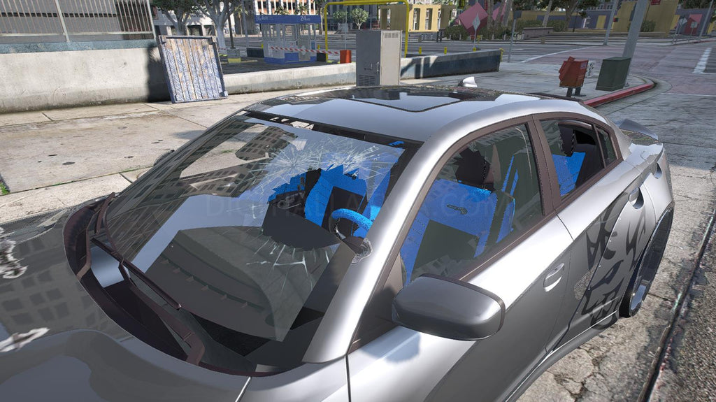 Dodge Charger Hellcat Widebody Donk | Template | Debadged