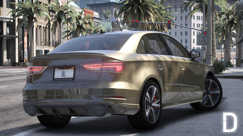 Audi RS3 2020 | Debadged | Tuning | Template