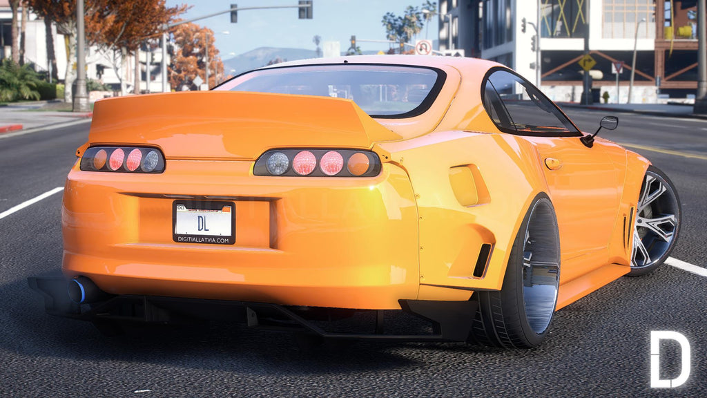 Toyota Supra Mk4 Widebody | Debadged | Custom Sound
