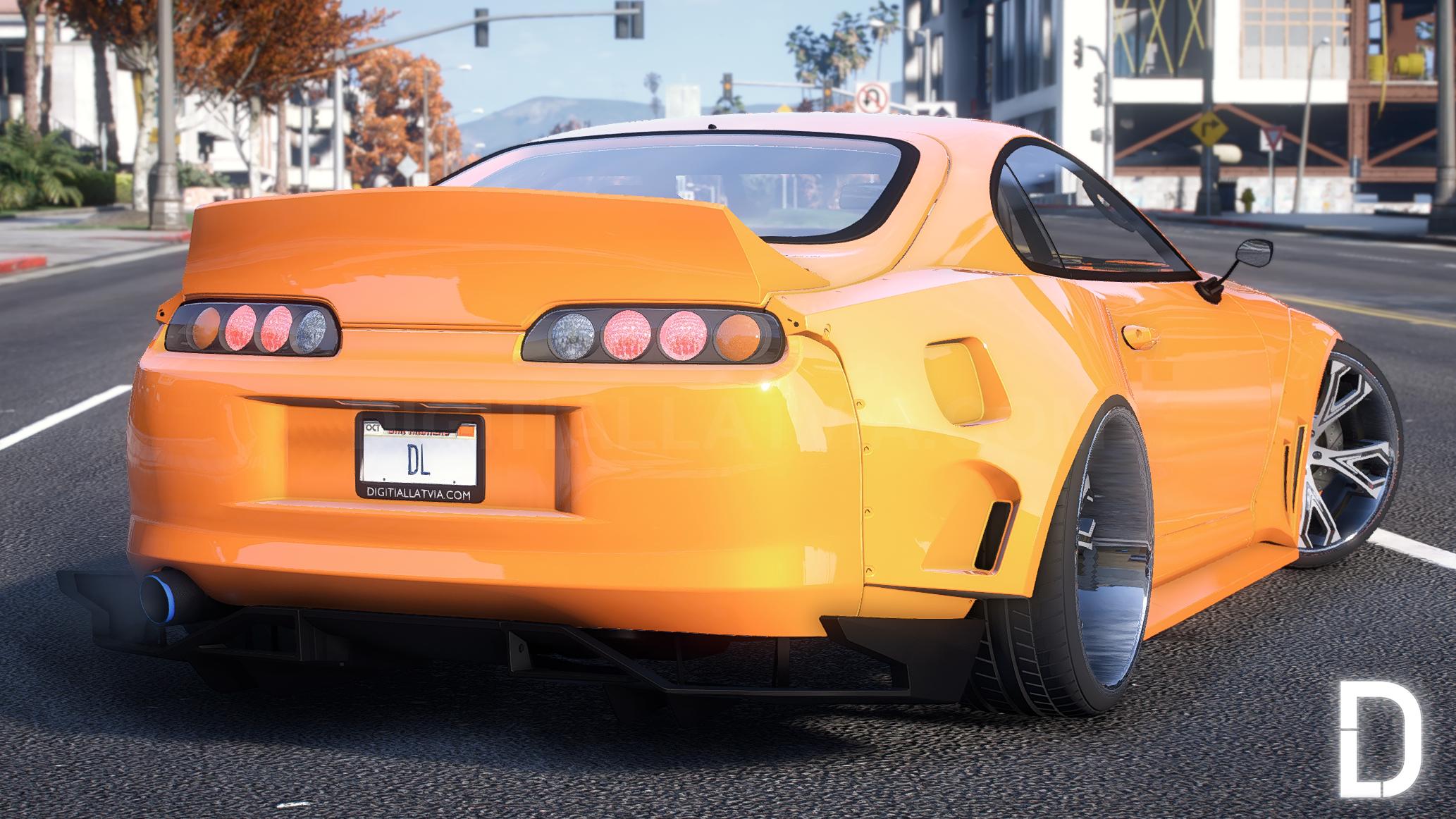 Toyota Supra Mk4 Widebody | Debadged | Custom Sound