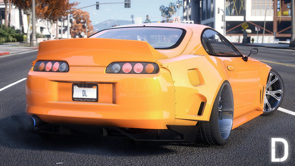 Toyota Supra Mk4 Widebody | Debadged | Custom Sound