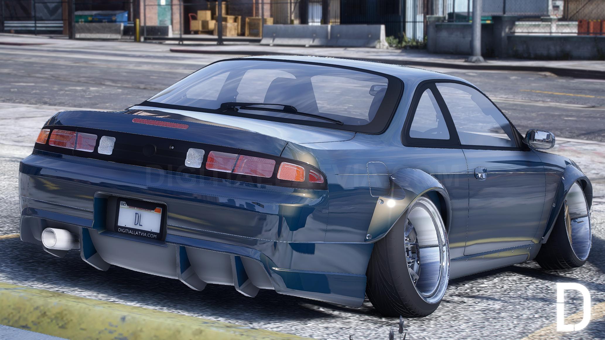 Nissan Silvia S14 Stanced Drift | Debadged | Custom Sound