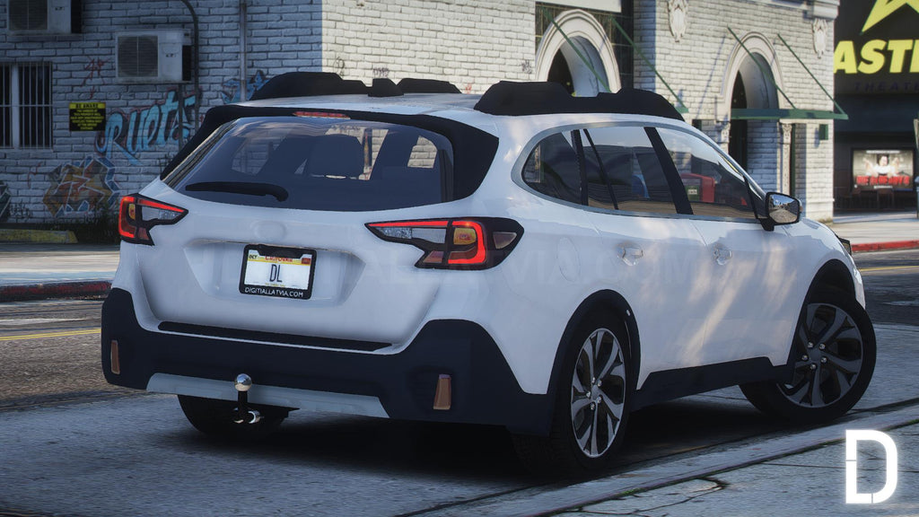 Subaru Outback 2020 | Debadged | Template