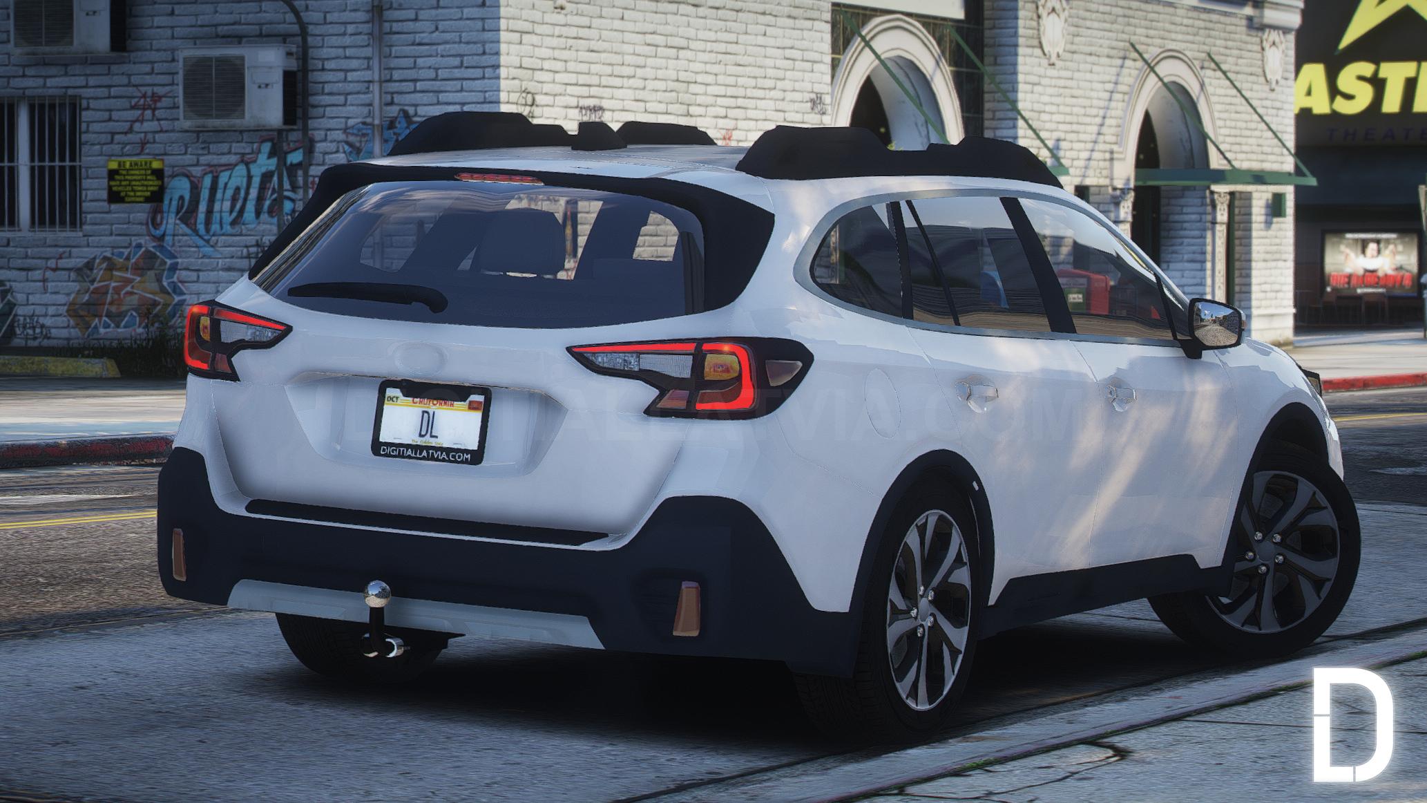 Subaru Outback 2020 | Debadged | Template