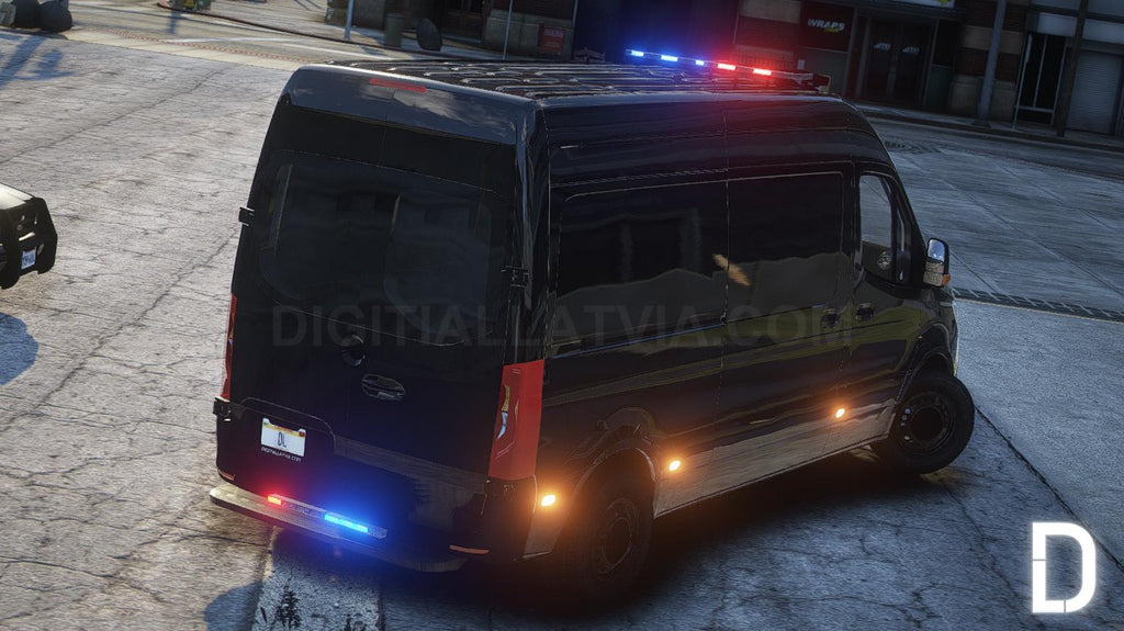 Mercedes-Benz Sprinter SWAT 2019 | Debadged