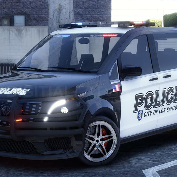 Benefactor Laufer Police Custom | Tuning | Template - FiveM ready - DigitalLatvia