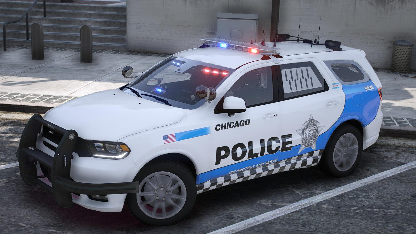 Debadged Chicago Police Pack | 5 Vehicles | Templates